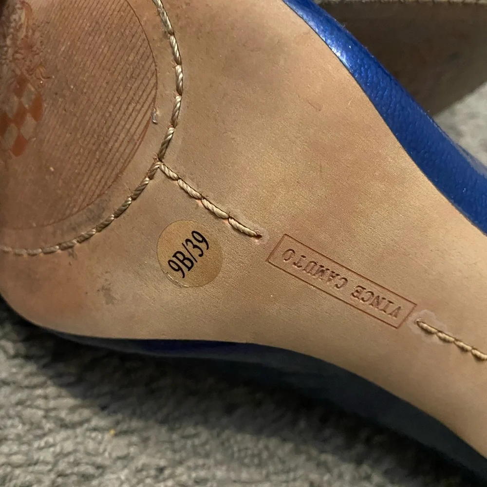 Vince Camuto Blue heels